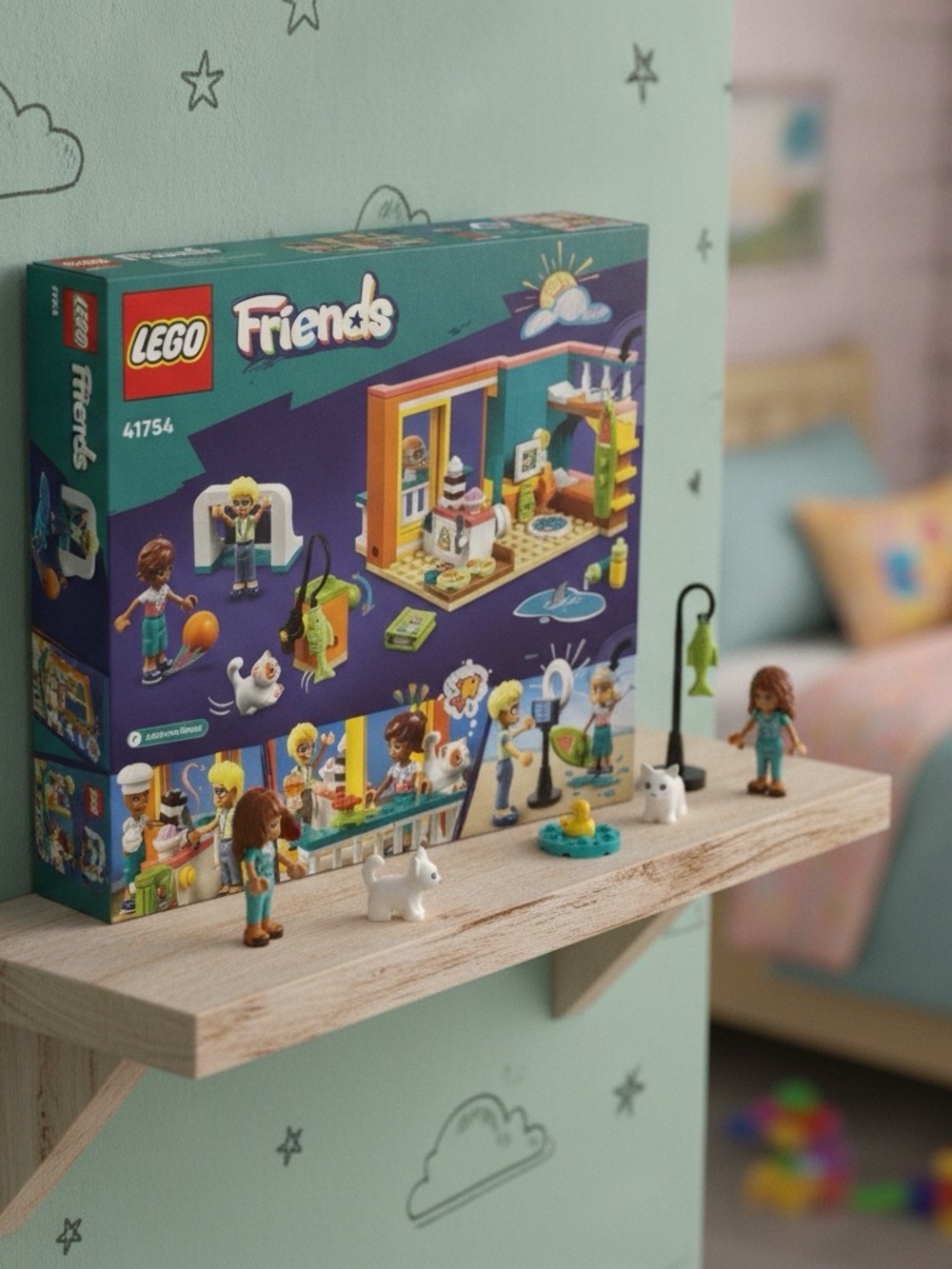 Lego Friends 41754 LEO'S ROOM 203pc Building Toy Set New